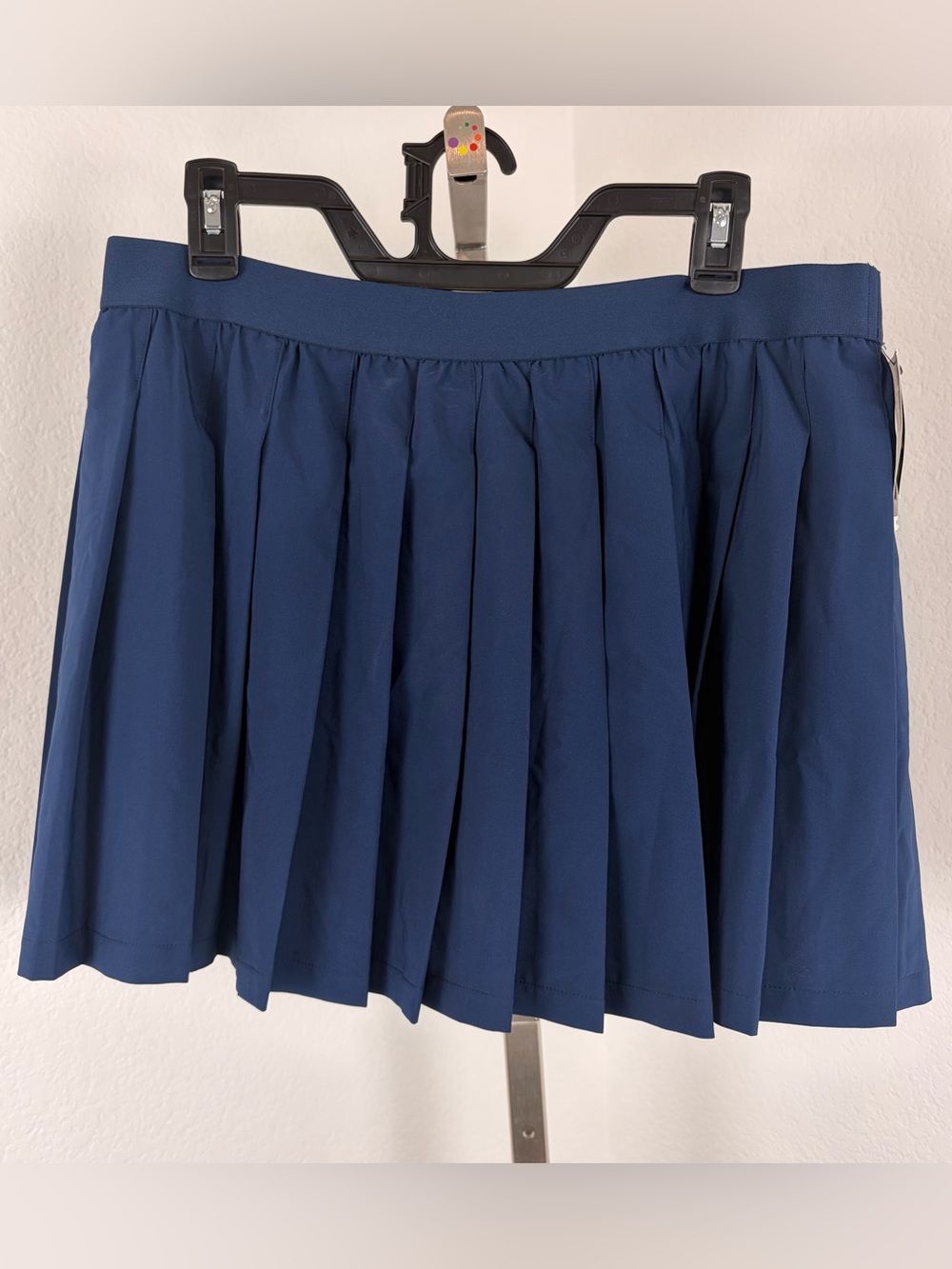 Ideology Indigo Sea Pleated Performance Skort